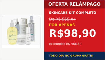 Skincare Kit Completo por R$ 98,90